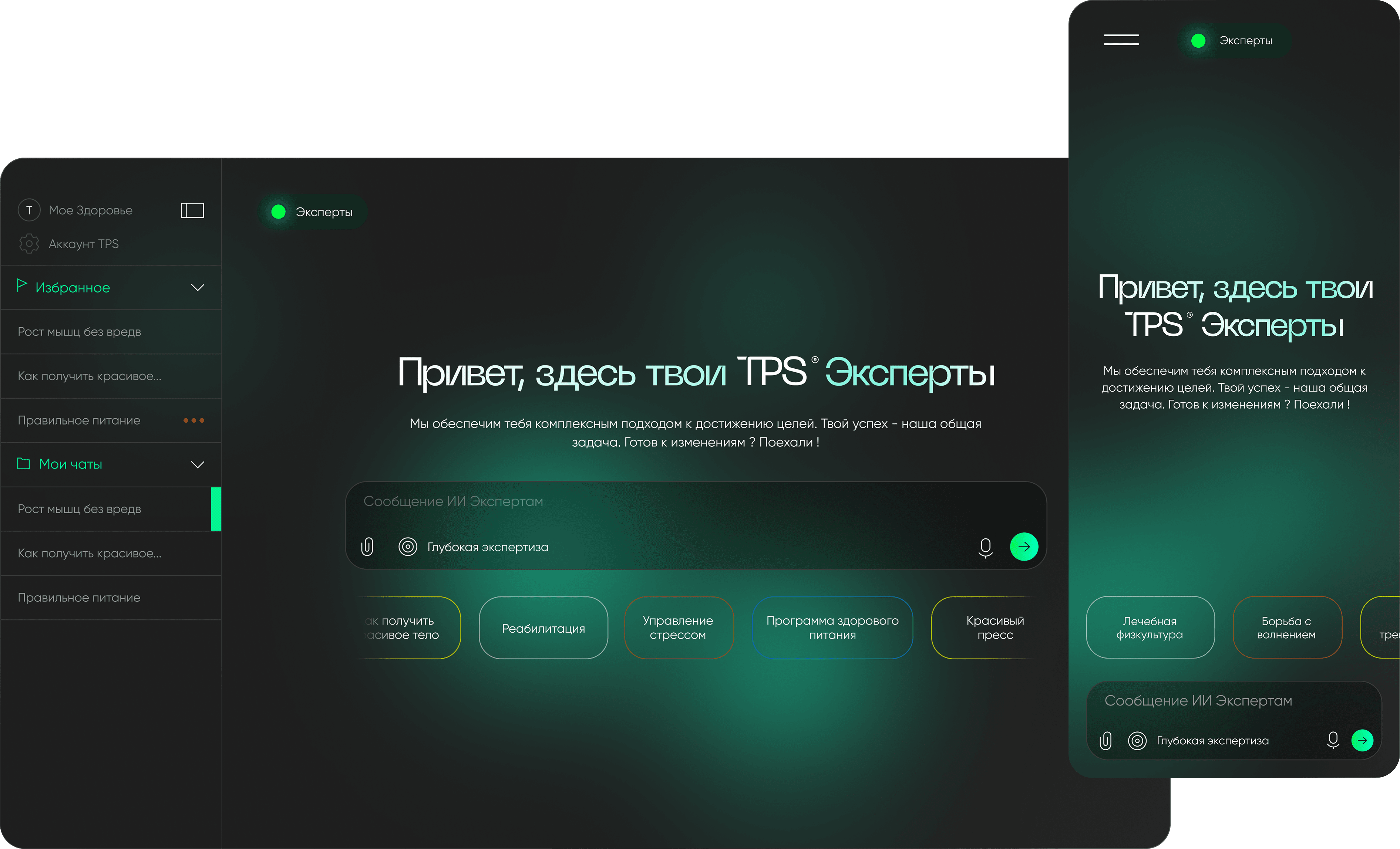Интерфейс TPS